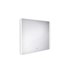 NIMCO Zrcadlo do koupelny 90x70 s osvětlením, dotykový spínač NIMCO ZP 17019V