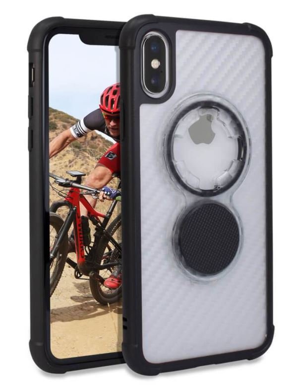 Rokform Kryt na mobil Crystal - Carbon Clear pro iPhone XS/X 304820P
