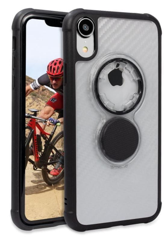 Rokform Kryt na mobil Crystal - Carbon Clear pro iPhone XR 305220P