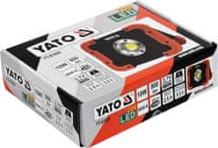 YATO Nabíjecí COB LED 10W svítilna a powerbanka