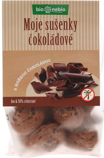 Bionebio Bio MOJE SUŠENKY čokoládové 130 g