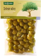 Bionebio Bio zelené olivy v extra panenském olivovém oleji 250 g
