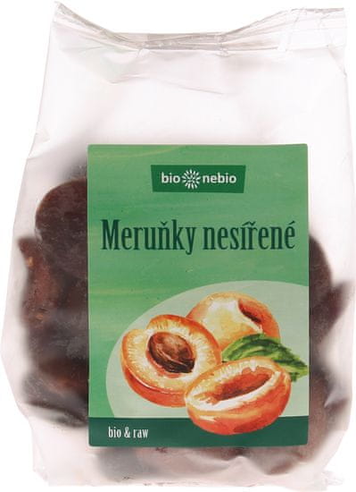 Bionebio Bio sušené meruňky nesířené 300 g