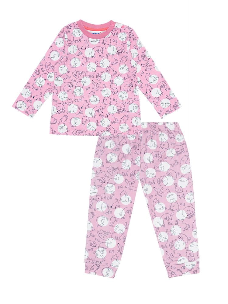 WINKIKI dívčí pyžamo Dreaming WNG11956-210 80 růžová