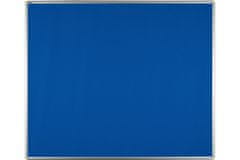 ekoTAB Textilní nástěnka modrá 120 x 090 cm