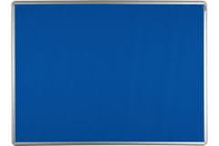 ekoTAB Textilní nástěnka modrá 060 x 090 cm