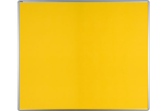 ekoTAB Textilní nástěnka žlutá 120 x 090 cm
