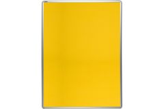 ekoTAB Textilní nástěnka žlutá 060 x 090 cm