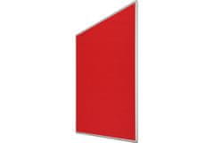ekoTAB Textilní nástěnka červená 150 x 120 cm