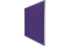 ekoTAB Textilní nástěnka fialová 120 x 090 cm