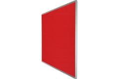 ekoTAB Textilní nástěnka červená 120 x 090 cm