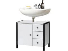 Danish Style Koupelnová skříňka Leopold, 60 cm, bílá