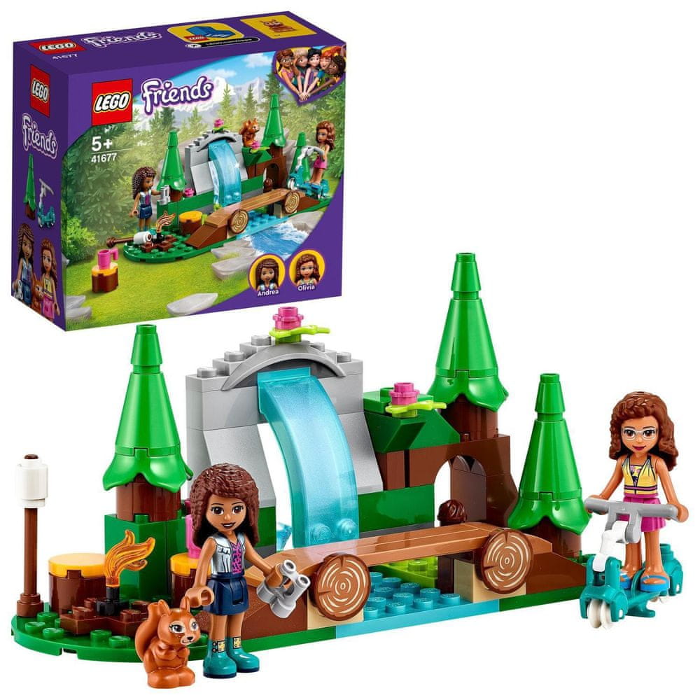Levně LEGO Friends 41677 Vodopád v lese