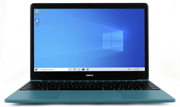 Notebook Umax VisionBook 14Wr (UMM230143) 15,6 palce Full HD dedikovaná grafika NVIDIA GeForce MX Intel 10. generace NanoEdge tenký rámeček displeje
