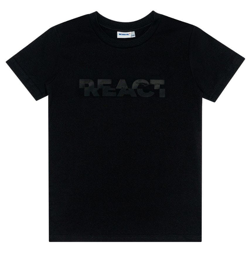 WINKIKI chlapecké tričko React WTB11985-020 164 černá
