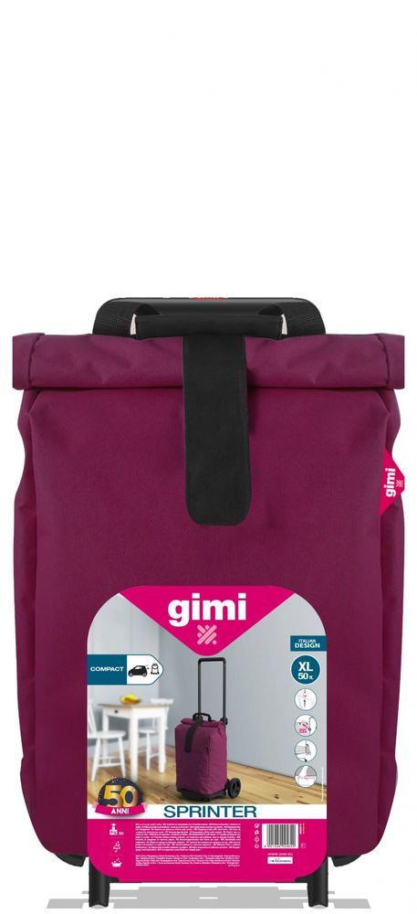 Gimi Sprinter nákupní vozík fialová