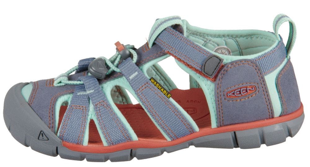 KEEN dívčí juniorské sandály Seacamp II CNX Jr. 1022990 35 fialová