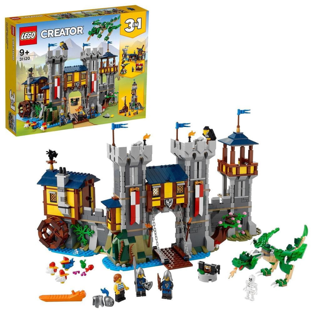 LEGO Creator 31120 Středověký hrad - zánovní