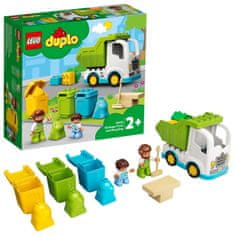 LEGO DUPLO Town 10945 Smetiarske auto a recyklovanie