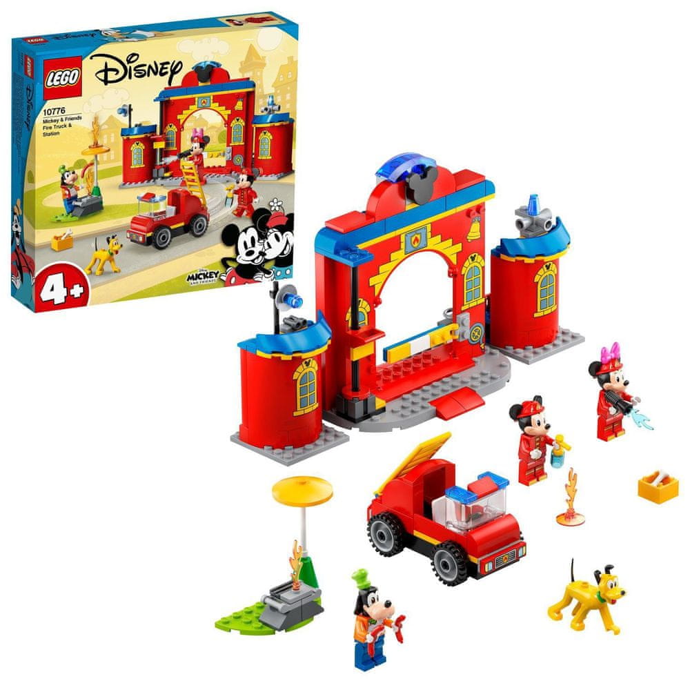 LEGO Disney Mickey and Friends 10776 Hasičská stanice a auto Mickeyho a přátel - rozbaleno