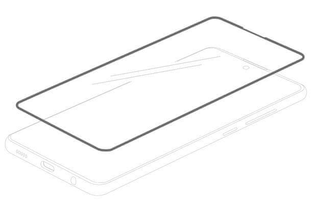 Levně EPICO 3D+ Glass Xiaomi Mi 11 Ultra  - černá 57112151300001