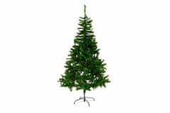 Greatstore Umělý vánoční stromek se stojanem, jedle 180 cm