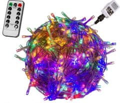 shumee VOLTRONIC Vánoční řetěz - 600 LED, barevný, ovladač
