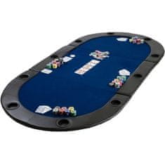 Greatstore Poker podložka skládací modrá
