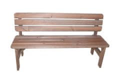 shumee Dřevěná lavice MIRIAM - 180CM