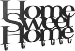 Greatstore Nástěnný věšák se šesti háčky, Home Sweet Home