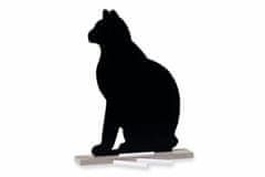 Greatstore Upomínková tabule kočka + 6 kusů kříd