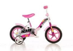 shumee Dětské kolo DINO Bikes 101GLN růžová 10&quot;