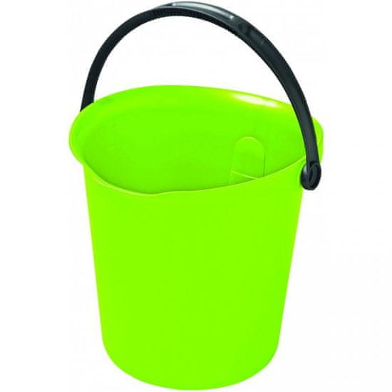 Greatstore Úklidový kbelík 9l - zelená CURVER