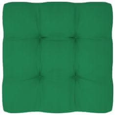 Greatstore Podušky na pohovku z palet 2 ks zelené