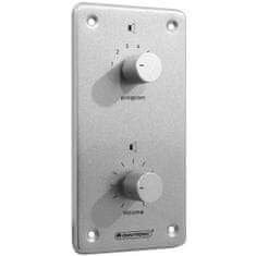 Omnitronic PA ovladač hlasitosti/volič programů 10W mono, stříbrný