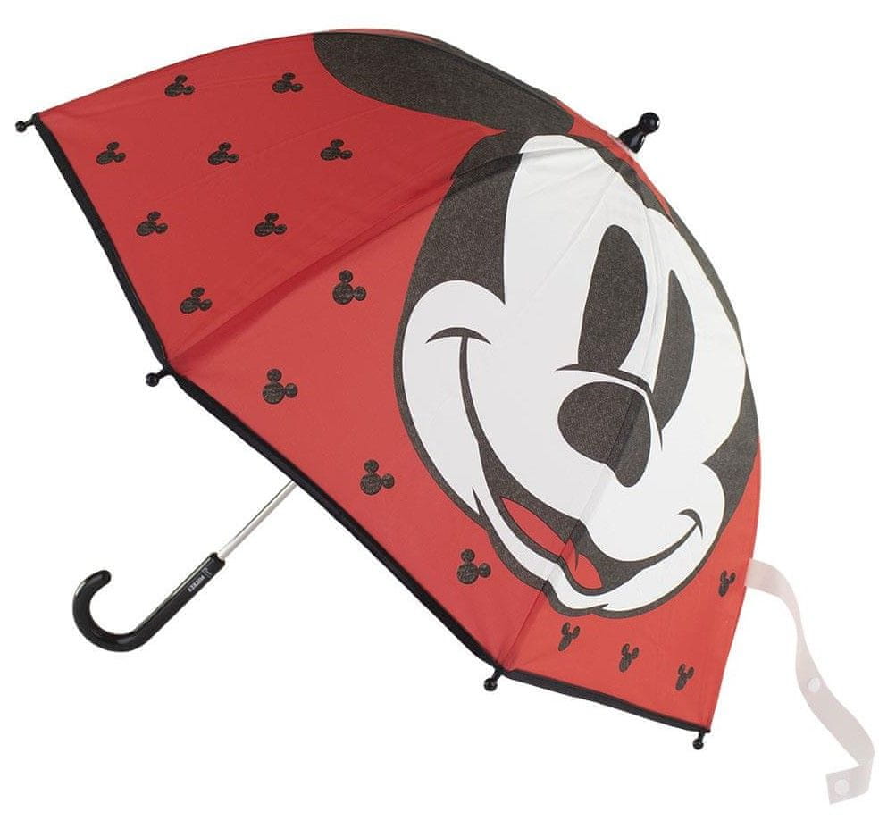 Disney chlapecký červený deštník Mickey Mouse Mouse 2400000596