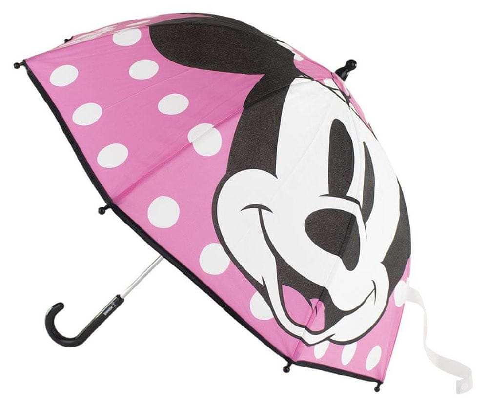 Disney dívčí růžový deštník Minnie 2400000597 - zánovní