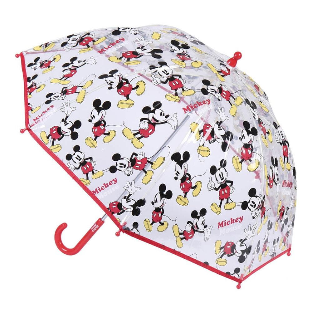 Disney chlapecký červený deštník Mickey Mouse Mouse 2400000614