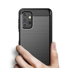 MG Carbon Case Flexible silikonový kryt na Samsung Galaxy A32 5G, černý