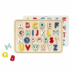 Petit collage Petitcollage dřevěné puzzle abeceda