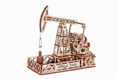Wood Trick 3d mechanické puzzle - ropný jeřáb