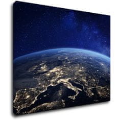 Impresi Obraz Země v noci - 90 x 70 cm