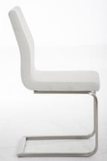 BHM Germany Jídelní židle Belfort, textil, bílá