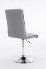 BHM Germany Jídelní židle Peking, textil, světle šedá