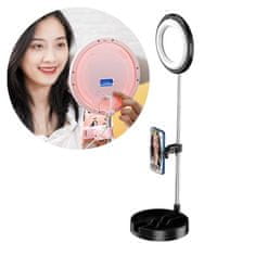 MG Beauty Selfie Ring kruhové LED světlo, černé