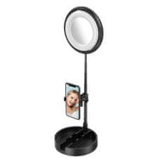 MG Beauty Selfie Ring kruhové LED světlo, černé