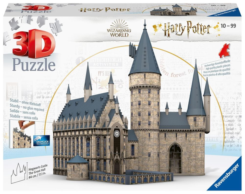Levně Ravensburger 3D Puzzle Harry Potter - Bradavický hrad 540 dílků