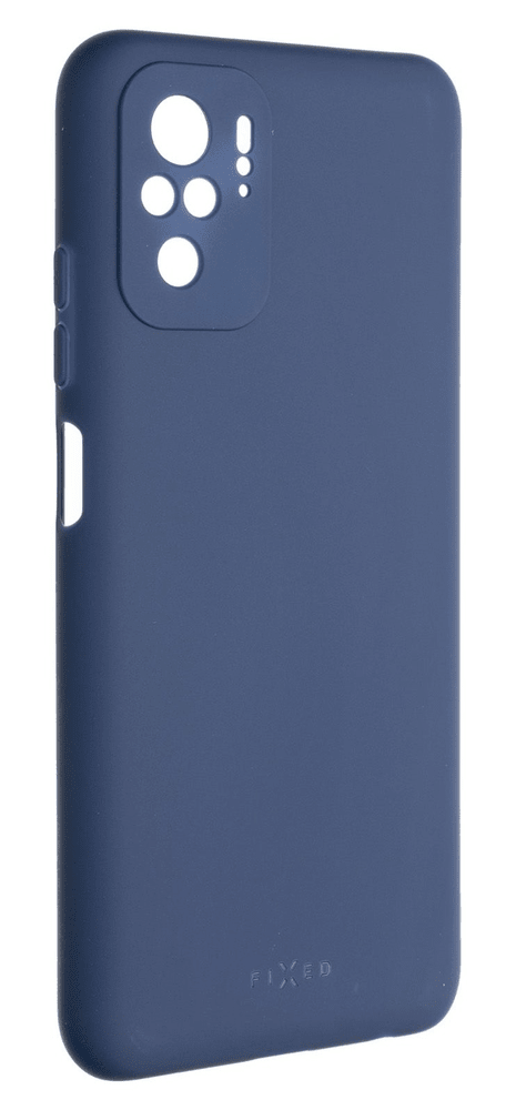 FIXED Zadní pogumovaný kryt Story pro Xiaomi Redmi Note 10/Note 10S FIXST-618-BL, modrý