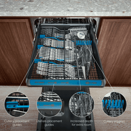 Electrolux ESM43200SX Pohodlné skládání nádobí