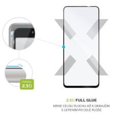 FIXED Ochranné tvrzené sklo FC pro Xiaomi Redmi Note 10 5G, celý displej, černé FIXGFA-707-BK